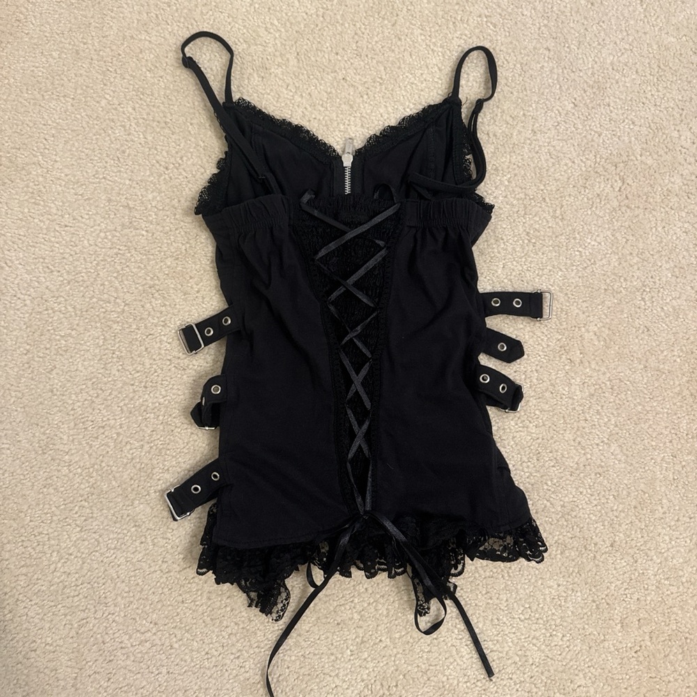 y2k deadstock poison industries corset top - Picture 3 of 4